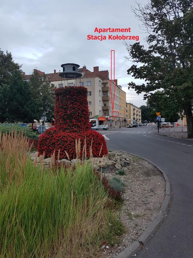 Apartament Dworcowa 100 M Do Pkp Kołobrzeg Exterior foto